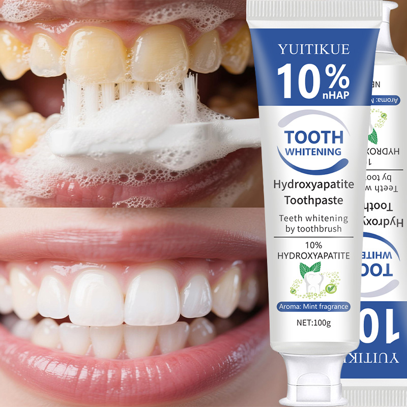 Teeth Whitening Cream - YUITIKUE Pasta Dental con 10% de