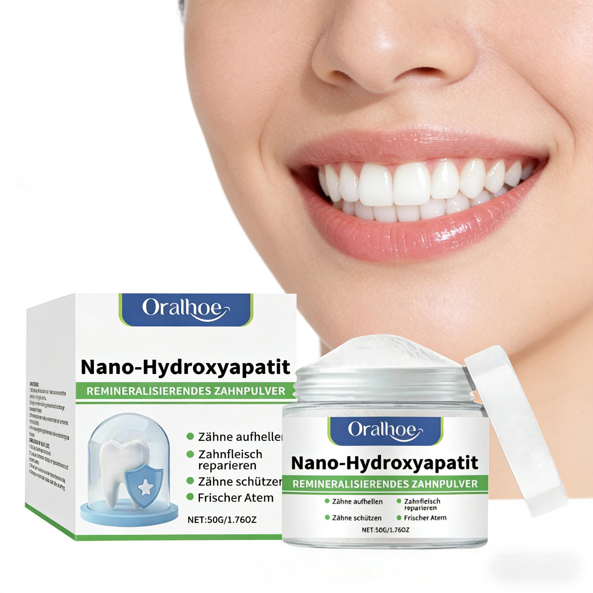 Teeth Whitening Flash - Polvo Dental Blanqueador Oralhoe, Limpieza Profunda