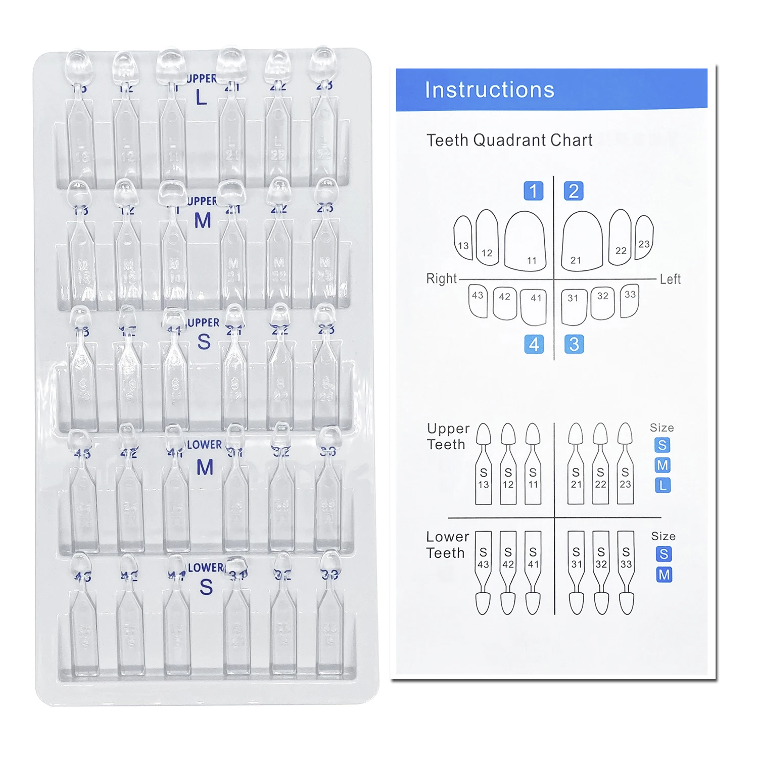 32 unids/set Kit de molde de c - Teeth Whitening Zoom reseña y precio