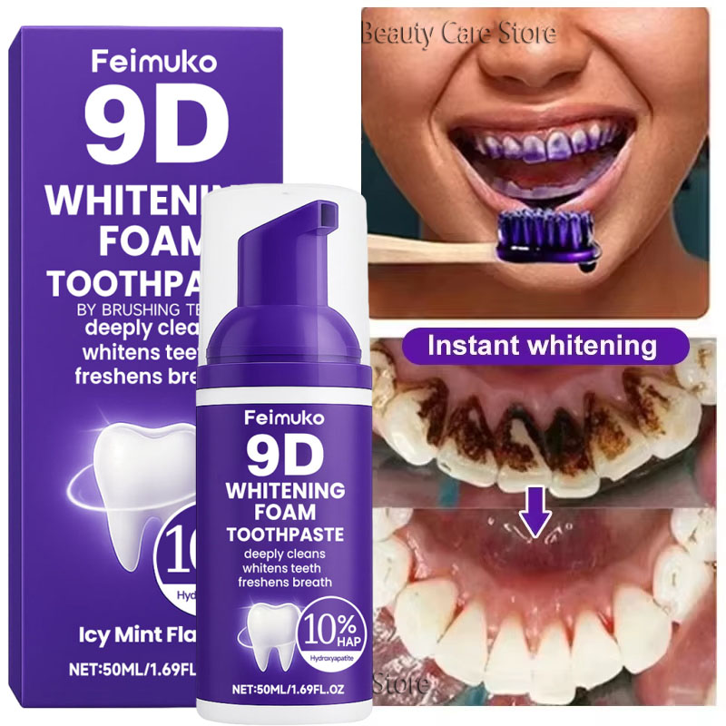 Pasta Dental Blanqueadora 9D P - Teeth Whitening Cream reseña y precio