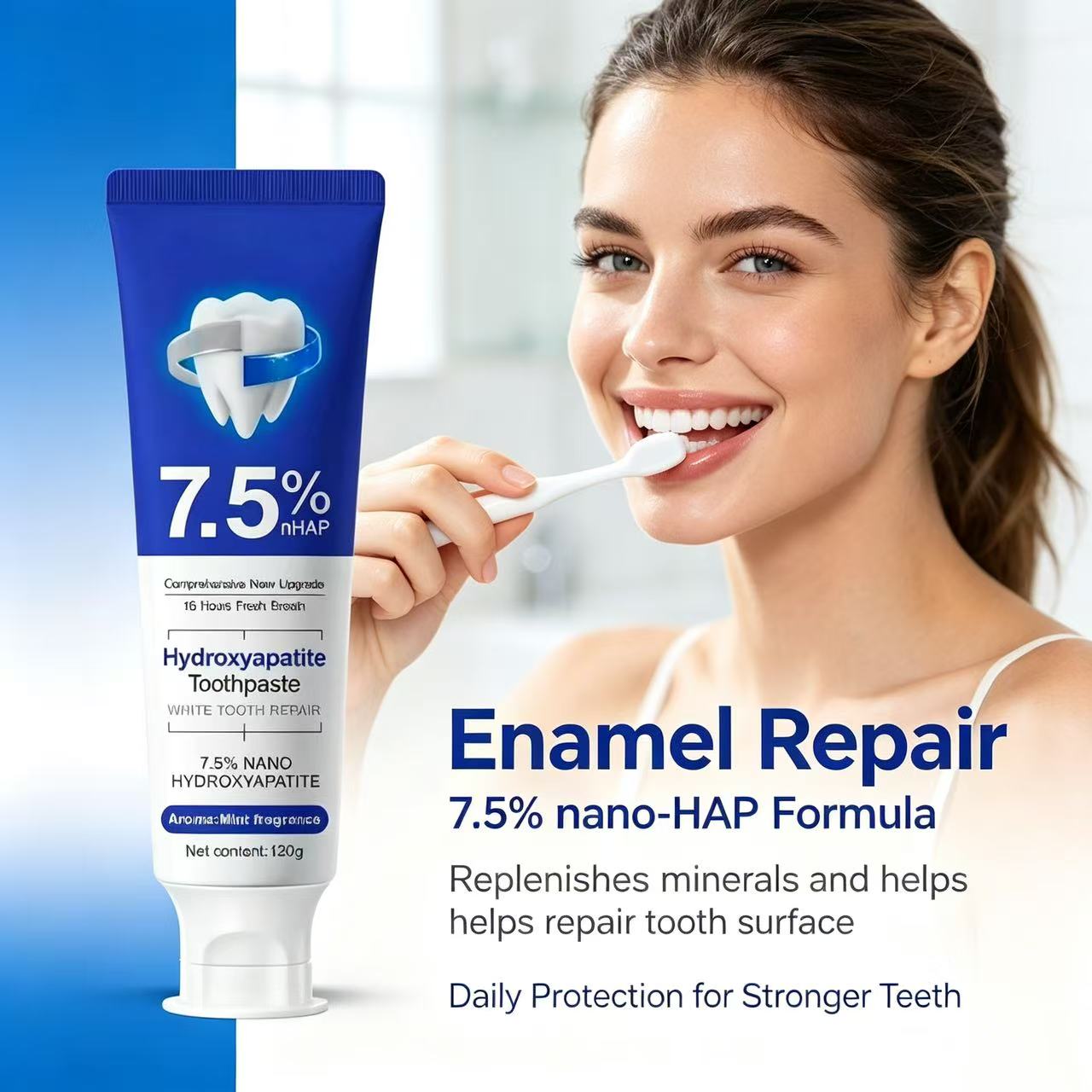 Pasta Dental con 7.5% de Nano  - Teeth Whitening Cream reseña y precio