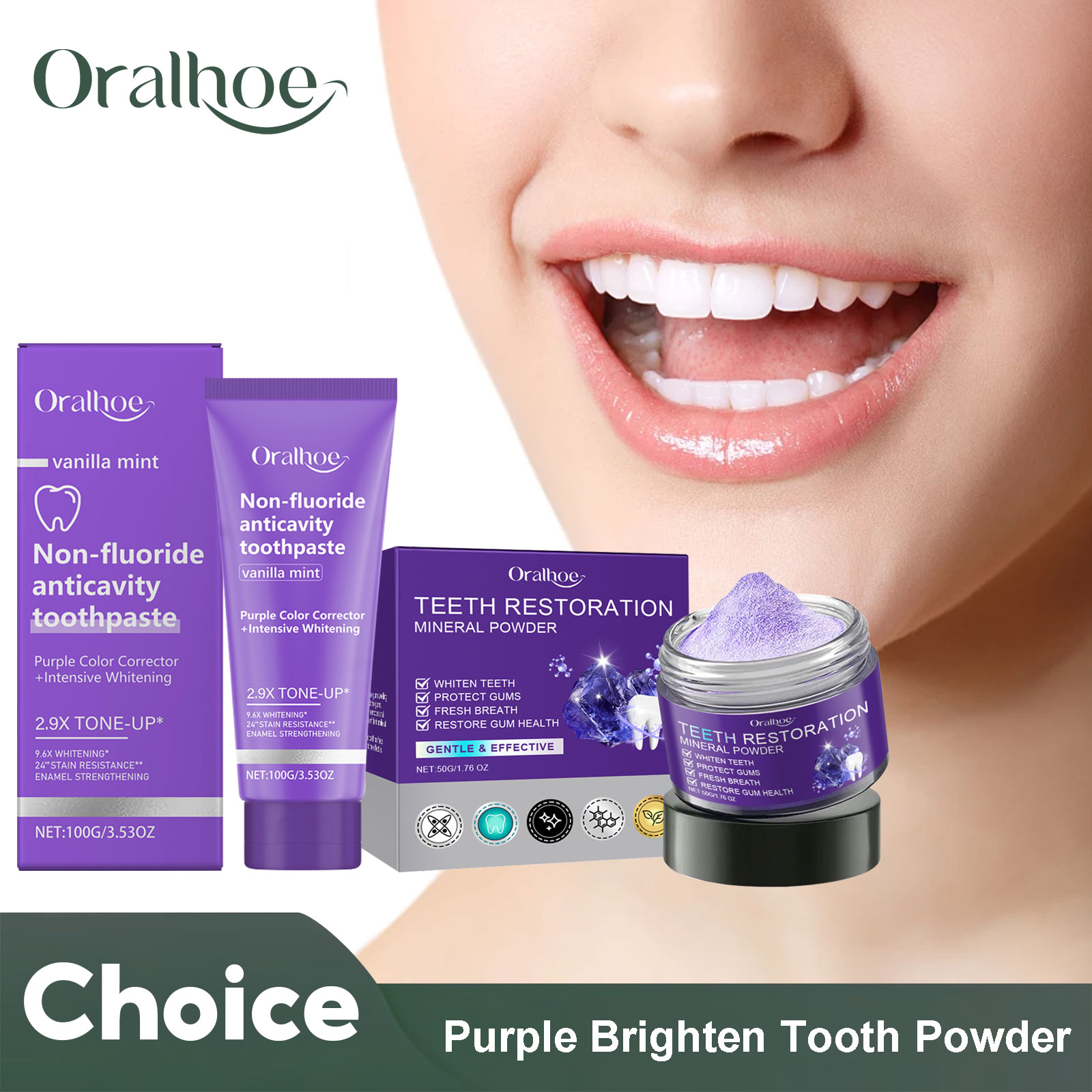 Teeth Restoration Mineral Powd - Teeth Whitening Flash reseña y precio
