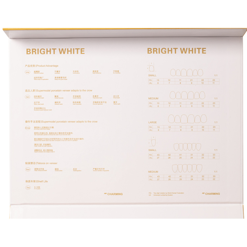 Chapa de porcelana compuesta D - Teeth Whitening Zoom reseña y precio